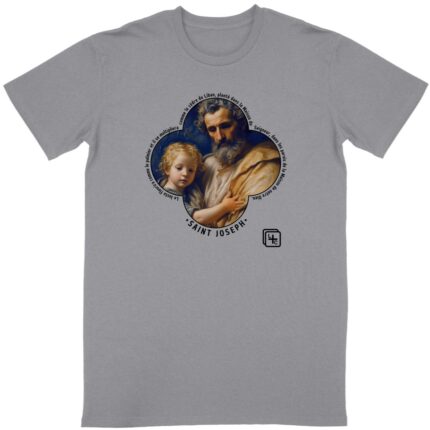 Saint Joseph à l'Enfant T-shirt Homme manches courtes