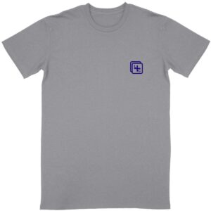 LLC bleu T-shirt Homme manches courtes