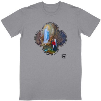 Notre Dame de Lourdes T-shirt Homme manches courtes