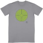 Labyrinthe fond Vert T-shirt Homme manches courtes