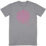 Labyrinthe Rose T-shirt Homme manches courtes