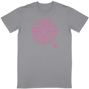 Labyrinthe Rose T-shirt Homme manches courtes