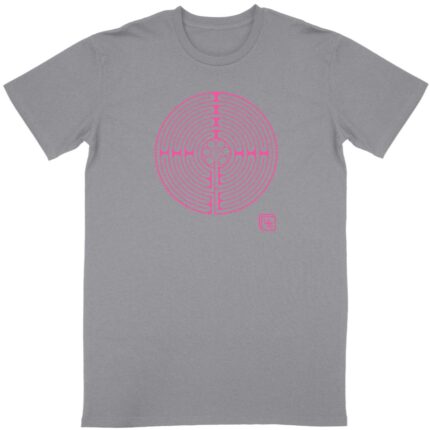 Labyrinthe Rose T-shirt Homme manches courtes