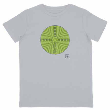 Labyrinthe fond Vert T-shirt Enfant
