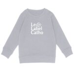 Le Label Catho blanc Sweat-shirt Enfant