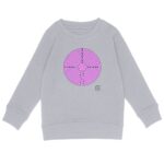 Labyrinthe fond Rose Sweat-shirt Enfant
