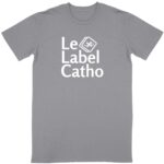 Le Label Catho blanc T-shirt Homme manches courtes