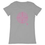 Labyrinthe Rose T-shirt Femme manches courtes