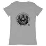 Ave Maria Noir T-shirt Femme manches courtes