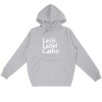 Le Label Catho blanc Sweat à capuche Unisexe