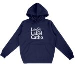 Le Label Catho blanc Sweat à capuche Unisexe