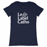Le Label Catho blanc T-shirt Femme manches courtes