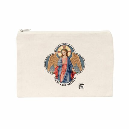 Saint Ange gardien #2 Pochette en coton recyclé