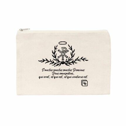 Sanctus Sanctus Sanctus Pochette en coton recyclé