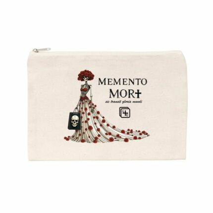 Memento Mori #1 Pochette en coton recyclé