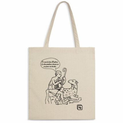 Le Bon Pasteur Français Totebag léger