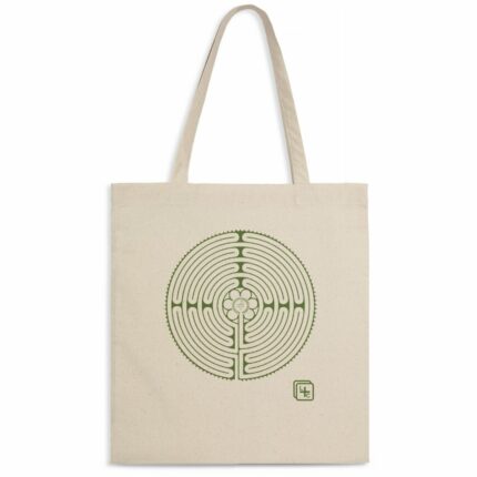 Labyrinthe fond Vert Totebag léger