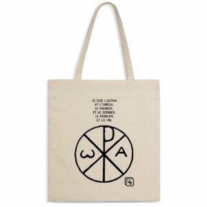 Je suis l'Alpha Totebag léger