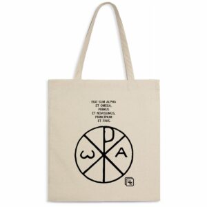 EGO SUM ALPHA Totebag léger