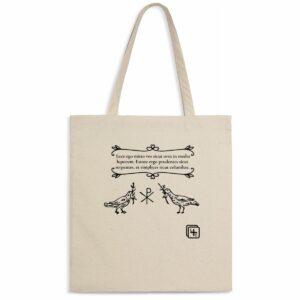 2 colombes Latin Totebag léger
