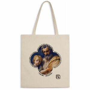 Saint Joseph à l'Enfant Totebag léger