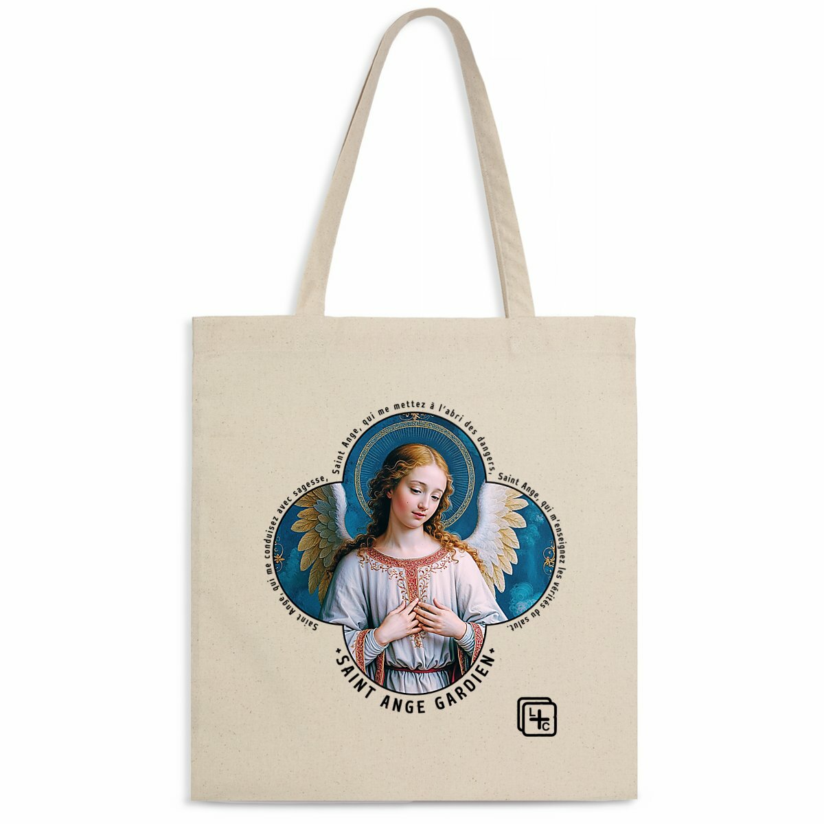 face_naturel_0 Saint Ange gardien #1 Totebag léger