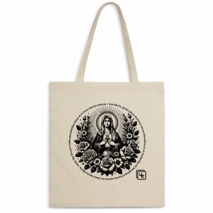 Ave Maria Noir Totebag léger