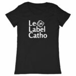 Le Label Catho blanc T-shirt Femme manches courtes