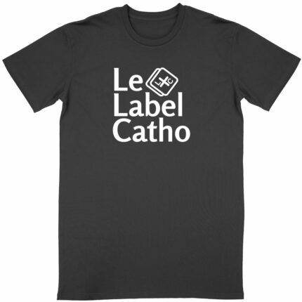 Le Label Catho blanc T-shirt Homme manches courtes