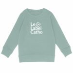 Le Label Catho blanc Sweat-shirt Enfant