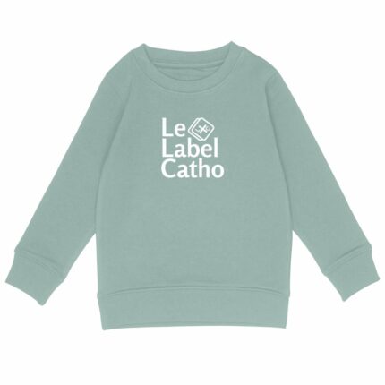 Le Label Catho blanc Sweat-shirt Enfant