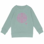 Labyrinthe Rose Sweat-shirt Enfant