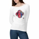 Saint Michel #1 T-shirt Femme manches longues