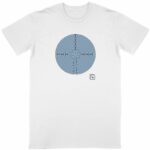 Labyrinthe fond Bleu T-shirt Homme manches courtes