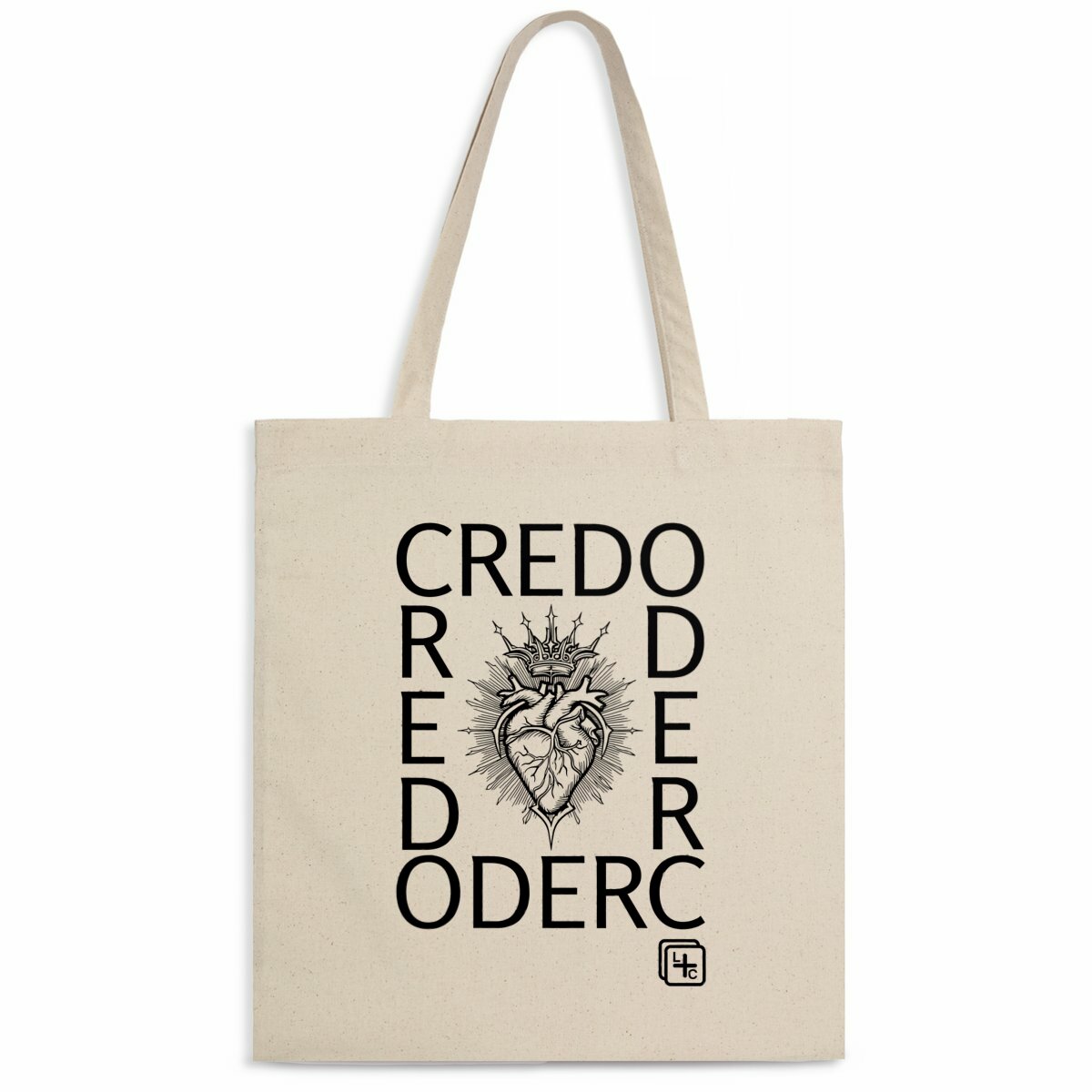 face_naturel_0 Sacré Cœur Totebag léger